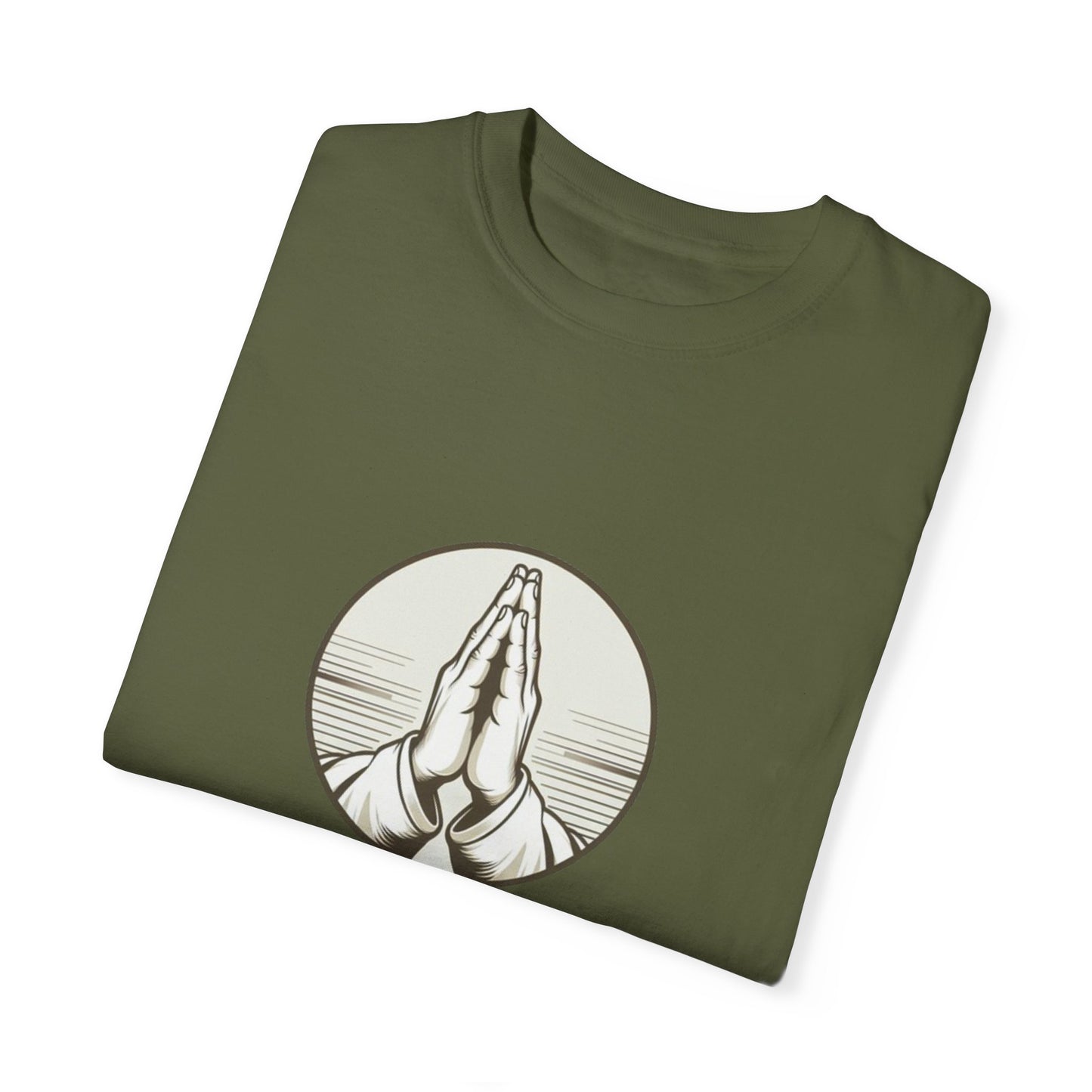 Namaste! Unisex Garment-Dyed T-Shirt - Peaceful Energy & Zen Style